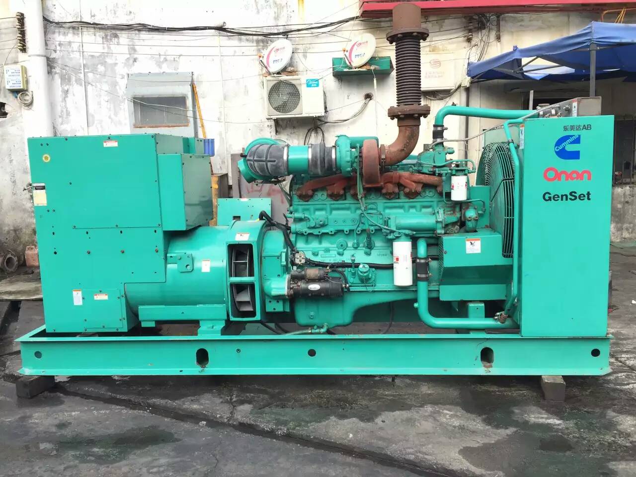 芗城租赁发电机-柴油发电机不正常冒烟的原因